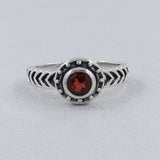 925 Sterling Silver Amethyst Ring