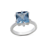 925 Sterling Silver Citrine Ring