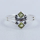Natural Amethyst Silver Ring