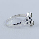 Natural Amethyst Silver Ring
