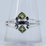 Natural Amethyst Silver Ring