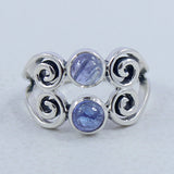 Tourmaline Silver Ring