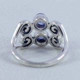 Tourmaline Silver Ring