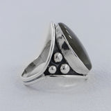 925 Sterling Silver Dendritic Opal Rings