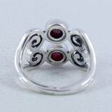Tourmaline Silver Ring