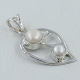925 Sterling Silver Natural Pearl Pendants