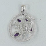 925 Sterling Silver Blue Topaz Pendants