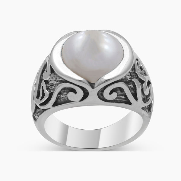 Natural Dominican Larimar Silver Rings