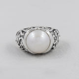 Natural Dominican Larimar Silver Rings