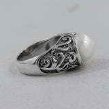 Natural Dominican Larimar Silver Rings