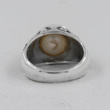 Natural Dominican Larimar Silver Rings