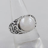 Natural Dominican Larimar Silver Rings