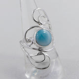 Rainbow Moonstone Designer Silver Rings