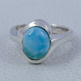 Natural Citrine Silver Rings