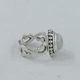 925 Sterling Silver Dendritic Opal Rings