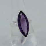 925 Sterling Silver Amethyst Ring