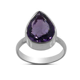925 Sterling Silver Amethyst Ring
