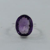 925 Sterling Silver Amethyst Ring