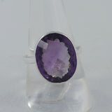 925 Sterling Silver Amethyst Ring