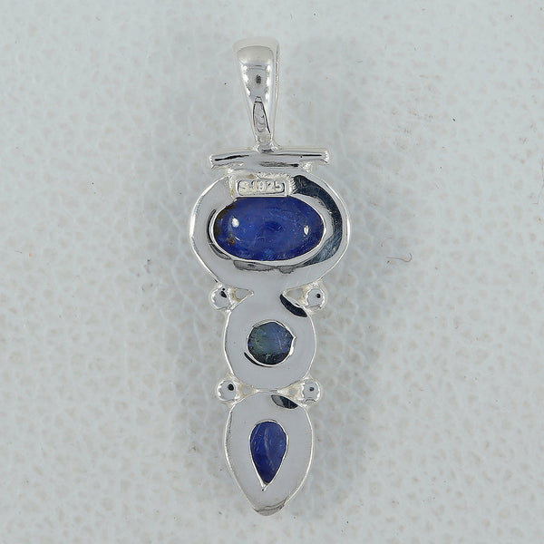 925 Sterling Silver Tanzanite Pendants