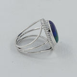 925 Sterling Silver Malachite Rings