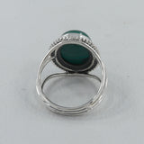 925 Sterling Silver Malachite Rings