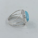 925 Sterling Silver Malachite Rings