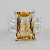 925 Sterling Silver Amethyst Rings