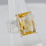 925 Sterling Silver Amethyst Rings
