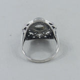 Siberian Charoite Silver Ring