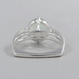 Natural Garnet Silver Rings