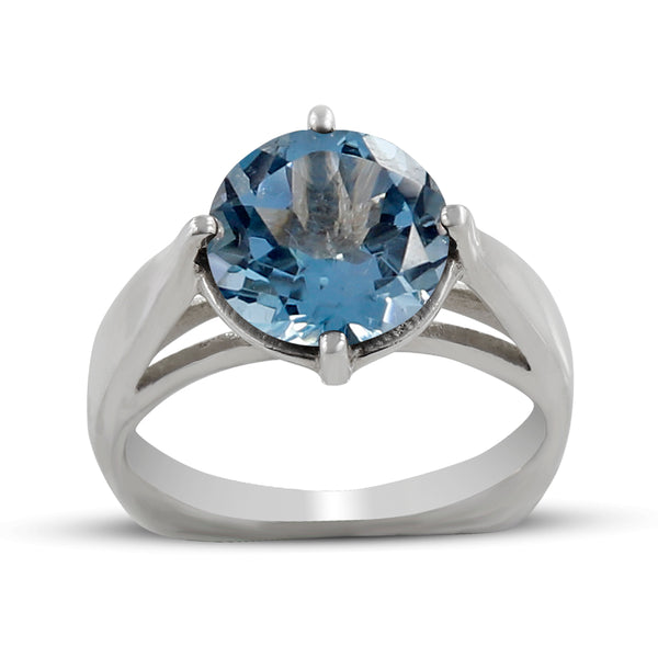 Natural Garnet Silver Rings