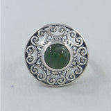 Siberian Charoite Silver Ring