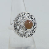 Siberian Charoite Silver Ring