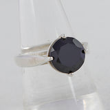 Natural Garnet Silver Rings