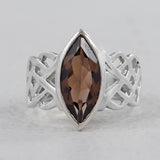Amethyst Silver Rings