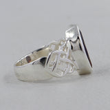 Amethyst Silver Rings