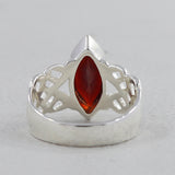 Amethyst Silver Rings