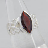 Amethyst Silver Rings