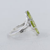 925 Sterling Silver Peridot Rings