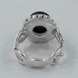 925 Sterling Silver Dendritic Opal Rings