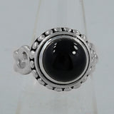 925 Sterling Silver Dendritic Opal Rings