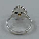 925 Silver Lemon Topaz Ring