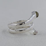 925 Sterling Silver Peridot Rings