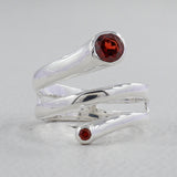 925 Sterling Silver Peridot Rings