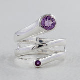 925 Sterling Silver Peridot Rings