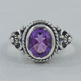 925 Sterling Silver Citrine Rings