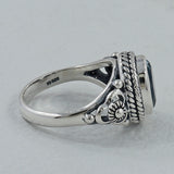 925 Sterling Silver Citrine Rings