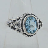 925 Sterling Silver Citrine Rings