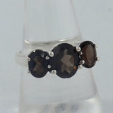 925 Sterling Silver Blue Topaz Rings